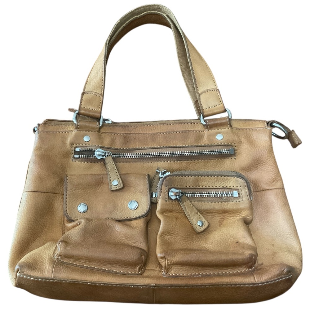 Vintage Fossil Leather Bag